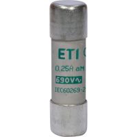 Saugiklis 0,25A 14x51mm aM 690V AC CH14 cilindrinis - ETI