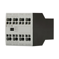 Kontaktas papildomas 4P 16A 2no+2nc ant viršaus DILA-XHIV22-PI - EATON