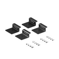 Laikiklis montažinis metalinis dinaminis juodas VX IT 5302.160 [pak. po 4 vnt.] - RITTAL