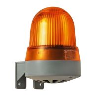 Sirena garsinė su švyturėliu 24V AC/DC IP65 108dB geltona WM 8 423.320.75 - WERMA