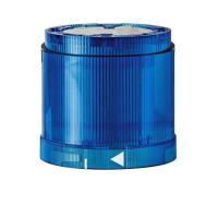 Lemputė švyturėliui mėlynas LED 24V AC/DC IP54 D-70mm - WERMA
