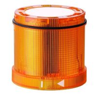 Lemputė švyturėliui geltona D-70mm LED TwinLIGHT Classic 24V AC/DC IP65 - WERMA