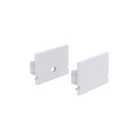 Dangtelis galinis LED profiliui sidabrinės spalvos S3020 S - NORTHCLIFFE