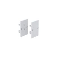 Dangtelis galinis LED profiliui su skyle sidabrinės spalvos U2535 S - NORTHCLIFFE