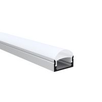 Profilis LED juostai v/t aliumininis 17x13.4 L-2m sidabrinės spalvos su dangčiu galiniais dangteliais ir tvirtinimo laikikliais O1713 SILVER 2m - NORTHCLIFFE