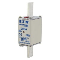 Bussmann series low voltage NH Fuse NH FUSE 200A 400V GG/GL SIZE 1 - EATON (pavadinimas tikslinamas)
