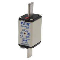 Bussmann series low voltage NH Fuse NH FUSE 200A 400V GG/GL SIZE 1 - EATON (pavadinimas tikslinamas)