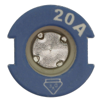 Bussmann series low voltage D screw cap gauge piece GAUGE PIECE D2 20A 500V FOR E27 - EATON (pavadinimas tikslinamas)
