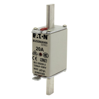 Bussmann series low voltage NH Fuse NH FUSE 20A 500V GL/GG SIZE 0 DUAL IN - EATON (pavadinimas tikslinamas)