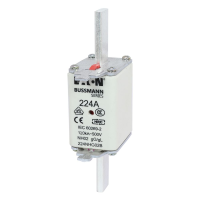Bussmann series low voltage NH Fuse NH FUSE 224A 500V GG/GL SIZE 02 - EATON (pavadinimas tikslinamas)
