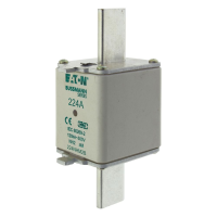 Bussmann series low voltage NH Fuse NH FUSE 224AMP 500V aM SIZE 2 DUAL IND - EATON (pavadinimas tikslinamas)