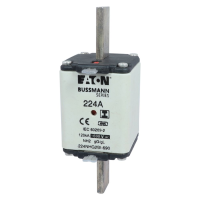 Bussmann series low voltage NH Fuse NH FUSE 224A 690V gG SIZE 2 DUAL IND - EATON (pavadinimas tikslinamas)