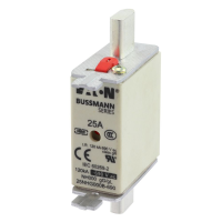 Bussmann series low voltage NH Fuse NH FUSE 25A 690V SIZE 000 GG MGL - EATON (pavadinimas tikslinamas)