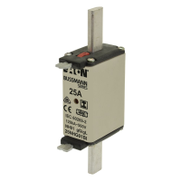 Bussmann series low voltage NH Fuse NH FUSE 25A 500V GL/GG SIZE 01 - EATON (pavadinimas tikslinamas)