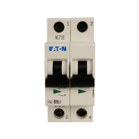 Moeller series xEffect - FAZ-T MCB FAZT-C6/2 - EATON (pavadinimas tikslinamas)