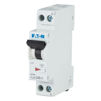 Automatas 1P+N 40A C 6kA 1 modulio PLN6-C40/1N-DE - EATON