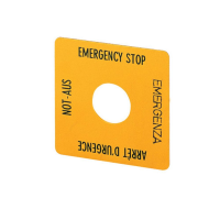 MLentelė "Emergency Stop" SQT1 - EATON
