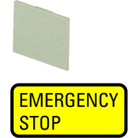 Moeller series RMQ16 Accessory Insert label 299SQ25 - EATON (pavadinimas tikslinamas)