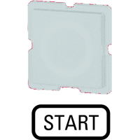 Moeller series RMQ16 Accessory Button plate 122TQ25 - EATON (pavadinimas tikslinamas)
