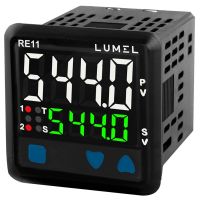 Termostatas programuojamas 48x48mm 85-270V AC/DC RE11 - LUMEL
