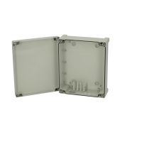 Dėžutė v/t [289x239x107] IP65 tuščia su vyriais pilkos spalvos TA292411 - FIBOX