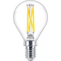 Lempa LED 2200K/2700K 340lm MAS LEDLusterDT2.5-25W E14 927 P45CL G - PHILIPS (pavadinimas tikslinamas)