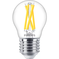 Lempa LED 2200K/2700K 470lm MAS LEDLusterDT3.5-40W E27 927 P45CL G - PHILIPS (pavadinimas tikslinamas)