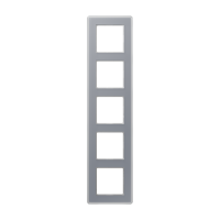 Rėmelis penkiagubas stiklinis pilkos spalvos A VIVA - JUNG