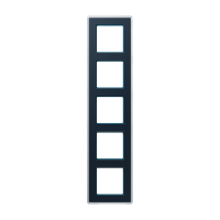 Rėmelis penkiagubas stiklinis mėlynos spalvos A VIVA - JUNG