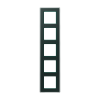 Rėmelis penkiagubas stiklinis žalios spalvos A VIVA - JUNG