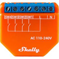 Valdiklis 110-240V AC Wi-Fi/Bluetooth Shelly Plus I4 - SHELLY