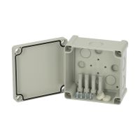Dėžutė v/t [110x110x65] IP65 tuščia pilkos spalvos TAM111107 - FIBOX