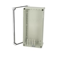 Dėžutė v/t [378x188x130] IP66/67 tuščia skaidrus dangtelis PC 3819 13 T - FIBOX