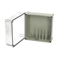 Dėžutė v/t [278x278x180] IP66/67 tuščia skaidrus dangtelis PC 2828 18 T - FIBOX