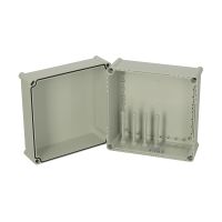 Dėžutė v/t [278x278x180] IP66/67 tuščia pilkos spalvos PC 2828 18 G - FIBOX