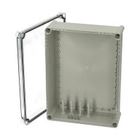 Dėžutė v/t [378x278x130] IP66/67 tuščia skaidrus dangtelis PC 3828 13 T - FIBOX