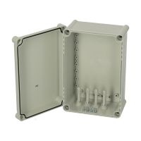 Dėžutė v/t [278x188x130] IP66/67 tuščia pilkos spalvos ABS 2819 13 G - FIBOX