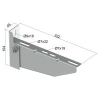 Nerūdijančio plieno laikiklis - vidutinis - KOPOS KOLIN (pavadinimas tikslinamas)