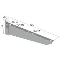 Nerūdijančio plieno laikiklis - vidutinis - KOPOS KOLIN (pavadinimas tikslinamas)