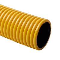 KOPOFLEX® - flexible doublecoat corrugated pipe (yellow) - KOPOS KOLIN (pavadinimas tikslinamas)
