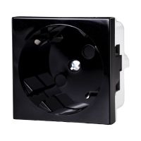 QUADRO lizdo modulis su apsauginiais kontaktais (schuko) - KOPOS KOLIN (pavadinimas tikslinamas)