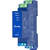 Valdiklis 1P 110-240V AC ant DIN bėgelio Wi-Fi/LAN/Bluetooth Shelly Pro Dimmer 0/1 - 10V PM - SHELLY