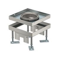 Liukas kvadratinis numatytas tubusui 199x199 V2A 1.4301 RKFN2 4 VS 20 - OBO BETTERMANN