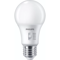 Lempa LED 8W E27 2700/3000/4000/5000/6500K 806lm CorePro LEDbulb DIM 8-60W A60 E27 5CCT - PHILIPS