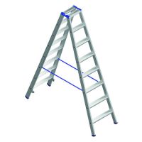 Kopėčios aliumininės 2x8-pakopų H-3.1m 2-dalių PASSLG28 - PROTEC