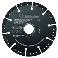 Diskas pjovimo deimantinis 115mm akmeniui, betonui, metalui PDTSA115 - PROTEC