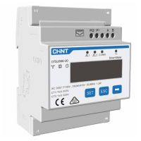 Skaitiklis elektros energijos 3F 0.333V netiesioginis 4 modulių CL1 RS485, DTSU666-20 - SUNGROW