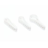 Laikiklis kabelio įkalamas 20mm baltas UWO-20 [pak. po 50 vnt.] - TRYTYT