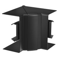 Kampas vidinis 70x130 paslankus Rapid 80 be halogenų juodas RAL9005 GK-IH70130SW - OBO BETTERMANN