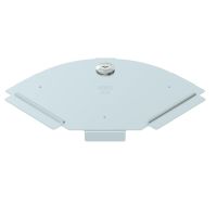 Dangtis 90 laipsniu kampui su fiksatoriumi cinkuotas RBD 90 100 FS - OBO BETTERMANN